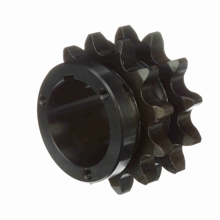 Browning Steel Bushed Bore Roller Chain Sprocket, D100Q12 D100Q12